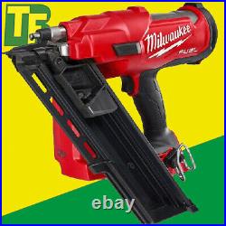 Milwaukee M18 FFN-502C Fuel Framing Nailer Kit with a FREE box of 90mm Nails