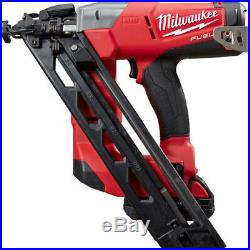 Milwaukee M18 FUEL 15G Brushless Finish Nailer Kit 2743-21CT New