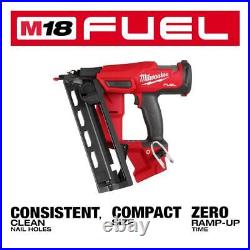 Milwaukee M18 Fuel 16 Gauge Angled Finish Nailer Bare Tool