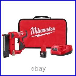 Milwaukee Tool 2540-21 M12T Cordless 23 Gauge Pin Nailer Kit