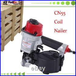 NEW Coil Nailer CN55 Nailer Pneumatic Air Nail Gun 25-57mm DIY Tool Equipment