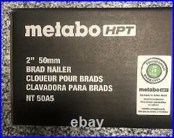 NEW Metabo NT50A5 18 gauge Brad Nailer New Professional Model nail gun Hitachi