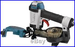 Nail Gun 3/4 in. 1-3/4 in. Pneumatic Coil Roofing Easy-To-Use Lightweight