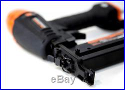 Nail Gun 4in1 Pneumatic Flooring Nailer Stapler 18-Gauge Lightweight Power Tool