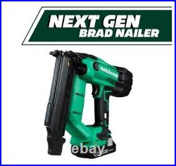 Nailer, Nail gun+ Nails Metabo Htp 2-In 18-Gauge, galvanized steel nails 1000 ct