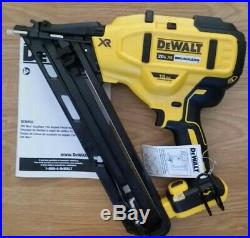 New DeWalt 20v DCN650B Cordless Brushless 15ga Finish Nailer Nail Gun DCN650