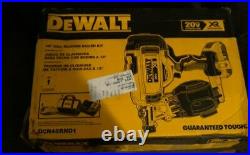 New Dewalt Dcn45rnd1 20 Volt Cordless Roofing Nailer Tool Kit
