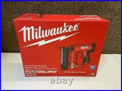 New Milwaukee 2540-20 M12T Cordless 23 Gauge Pin Nailer Tool Only