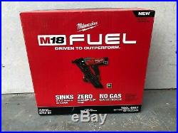 New Milwaukee M18 FUEL 15 Ga Brushless Finish Nailer 2743-20 Nail Gun 15G Tool
