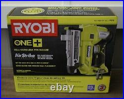 New! Ryobi 18-Volt ONE+ 23ga Cordless Pin Nailer Gun (Model P318) Tool Only