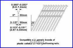 NuMax Pneumatic Full Head Strip Framing Nailer Nail Gun Deck Fence Wall Framer