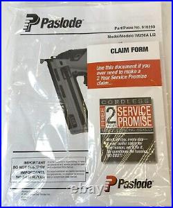 Paslode 16 Gauge Cordless Angled Finish Nailer With Battery & Charger Model 916200