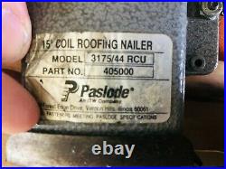 Paslode 3175/44 Rcu Coil Roofing Nailer Nail Gun