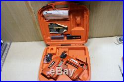 Paslode IM250 2nd fix gas nailgun serviced new battery charger GWO nailer second