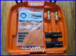 Paslode IM65A F16 Nail Gun Angled Nailer Second fix Sold With 2. AH Battery