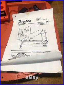 Paslode Im250 II 2nd Fix Straight Nailer Tool With Batteries Gas Etc Full Kit