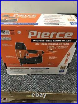Pierce PRC-SN 15° Professional Air Coil Siding Nailer Nail Gun Tool