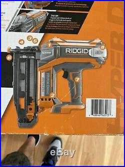 RIDGID 18-Volt HYPERDRIVE 16-Gauge 2-1/2 in. Straight Finish Nailer (Tool Only)