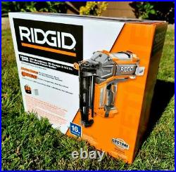 RIDGID R09892B 18V Cordless HYPERDRIVE 16-Gauge 2-1/2 in. Straight Finish Nailer