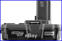 RYOBI Cordless Straight Finish Air Nailer Electric 18-V 16-Gauge Battery Charger