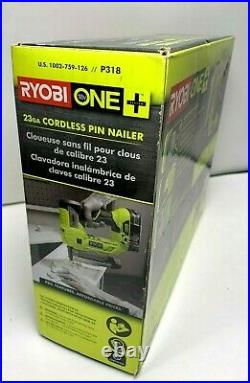 RYOBI ONE+ 18V Cordless AirStrike 23-Gauge 1-3/8 in. Headless Pin Nailer