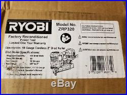 RYOBI P320 18-Gauge Cordless Brad Nailer (Tool-Only) 18-Volt ONE+ AirStrike