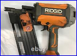 Ridgid R350RHF Nail Gun 21 Degree 3-1/2 in. Round-Head Framing Nailer P