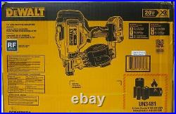 SEALED NEW DEWALT DCN45RND1 20 VOLT CORDLESS ROOFING NAILER TOOL KIT With BATTERY
