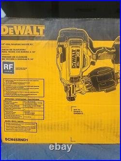 Sealed box DEWALT DCN45RND1 20V CORDLESS ROOFING NAILER TOOL KIT