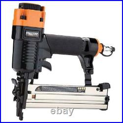 Trim Nailer Finish Brad Pin Stapler Kit Air Nail Gun Aluminum 4-Piece and Bag 25