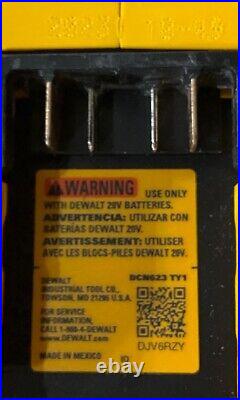 USED DEWALT DCN623 20-Volt MAX Lithium-Ion Cordless 23-Gauge Pin Nailer