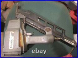 Used Paslode Pneumatic Framing Nailer/nail Gun Fires 1 3/4- 3 1/2 Strip Nails