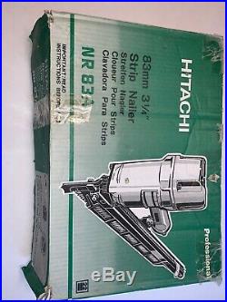 Vintage Hitachi NR 83A (NR83A) second generation NAILER/ Nail Gun