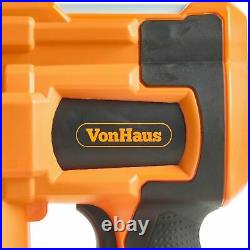 VonHaus Nail Gun & Staple Gun Cordless Electric Heavy Duty Stapler Nailer 18V